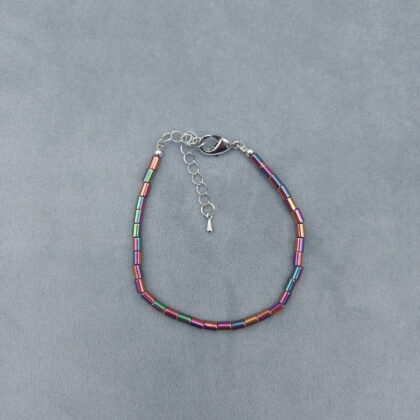 Браслет из радужного гематита (Тайвань)